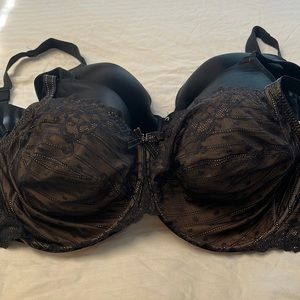 Bundle of 3 Bras Size 42 Color Black
